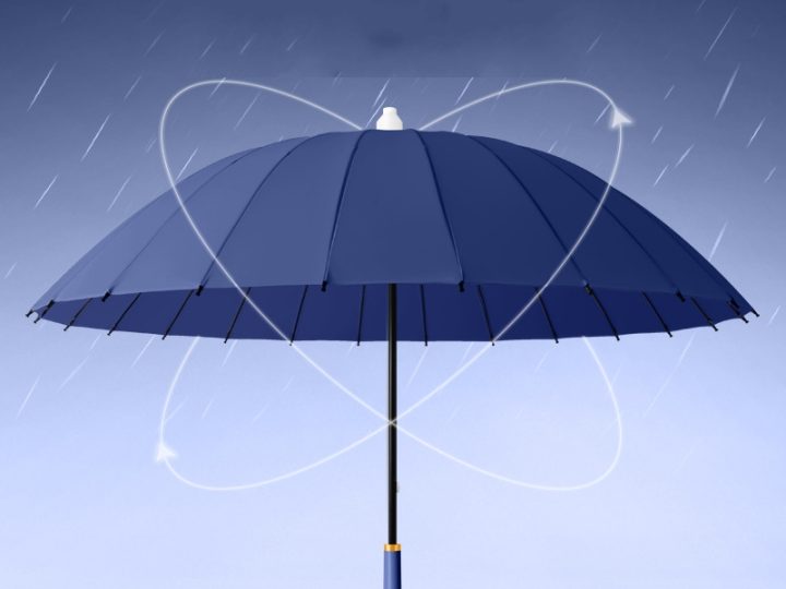 Wholesale Automatic Business Long Umbrella with Waterproof Cover