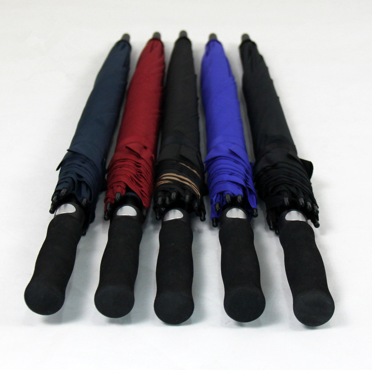 Wholesale 8-Rib 27-Inch Golf Long Umbrella with EVA Handle